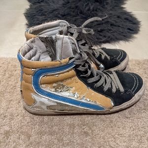 Golden Goose Silver High Top